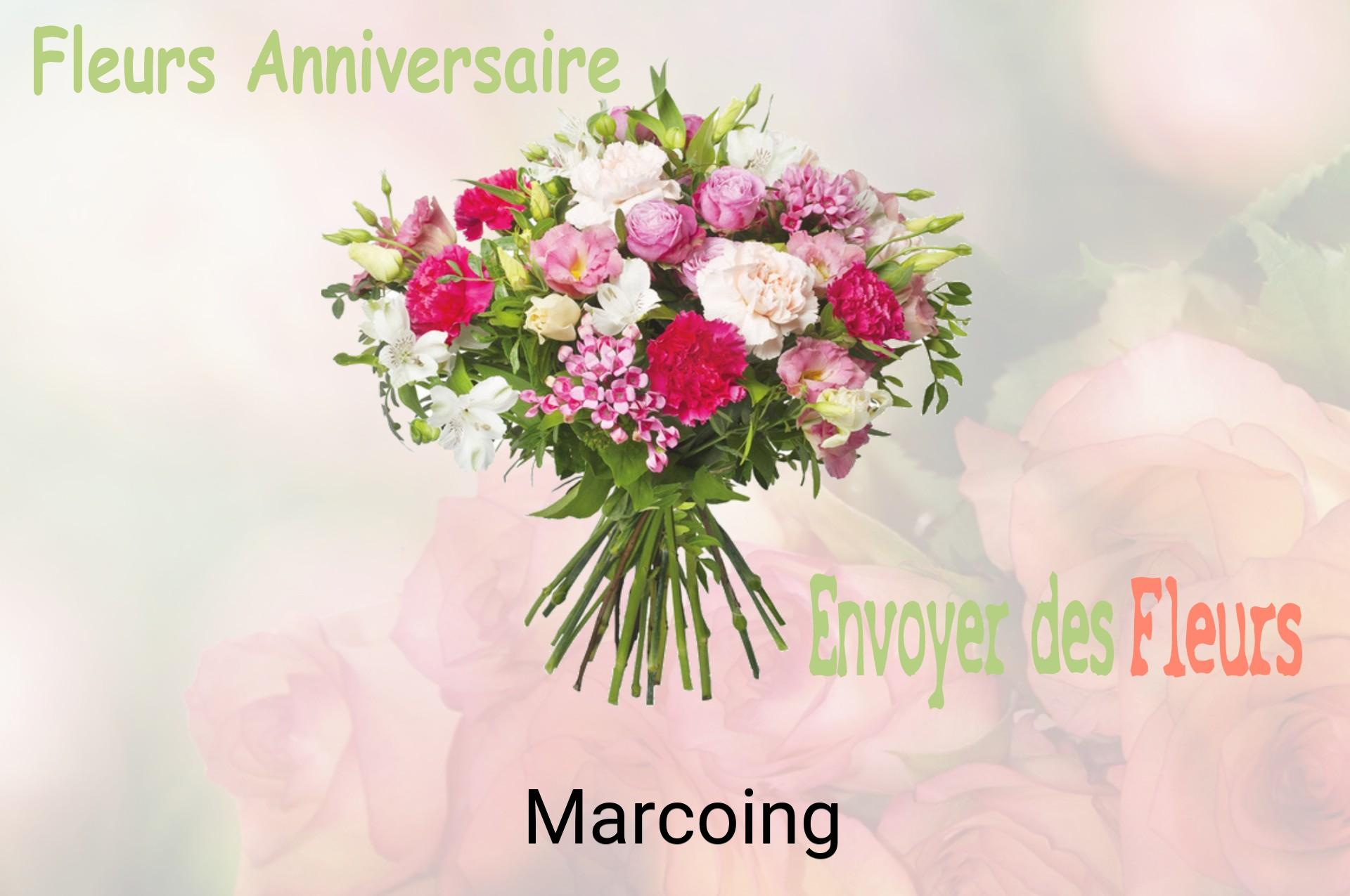 Bouquet de fleurs d’anniversaire livré à Marcoing